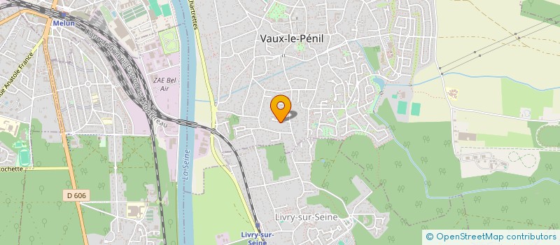 localisation de l'entreprise PETIT ROGER à VAUX-LE-PENIL