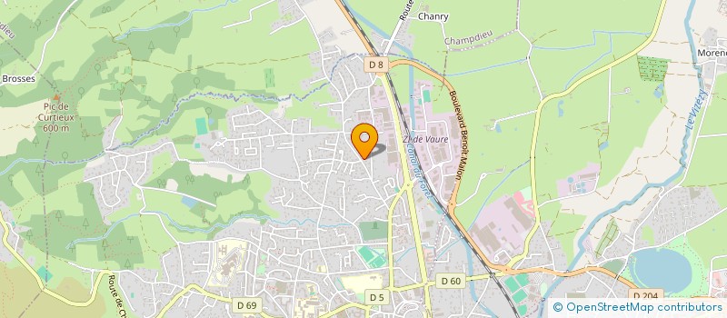 localisation de l'entreprise PETIT SOLEIL 316  MONTBRISON