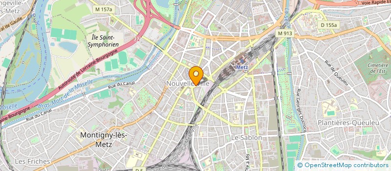 localisation de l'entreprise PETIT SOLEIL  METZ