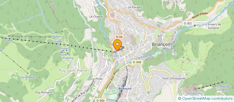localisation de l'entreprise PETIT TAO à BRIANCON