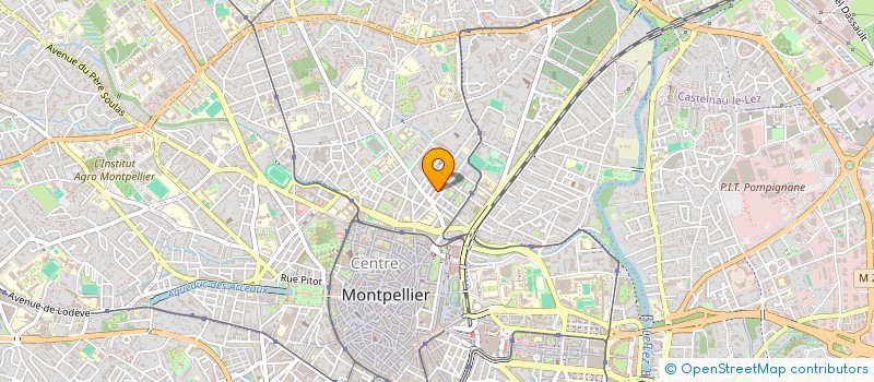 localisation de l'entreprise PETIT THEATRE à MONTPELLIER