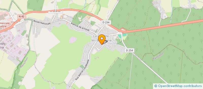 localisation de l'entreprise PETIT THEATRE DU BOULONNAIS  LA CAPELLE-LES-BOULOGNE