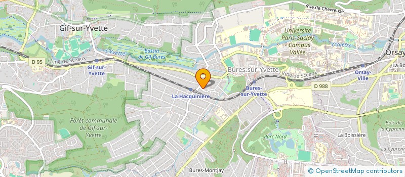 localisation de l'entreprise PETIT THEATRE FRANCAIS APPUYER PROD  BURES-SUR-YVETTE