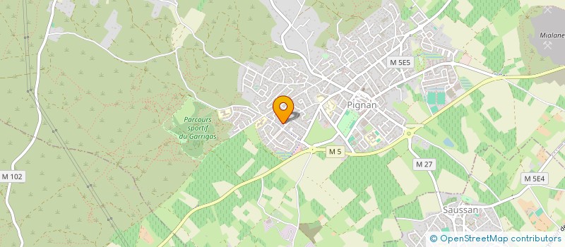 localisation de l'entreprise PETIT THEATRE SANS IMPORTANCE à PIGNAN