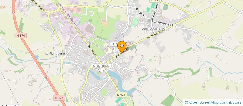 localisation de l'entreprise PETIT TONNEAU  TORIGNY-LES-VILLES