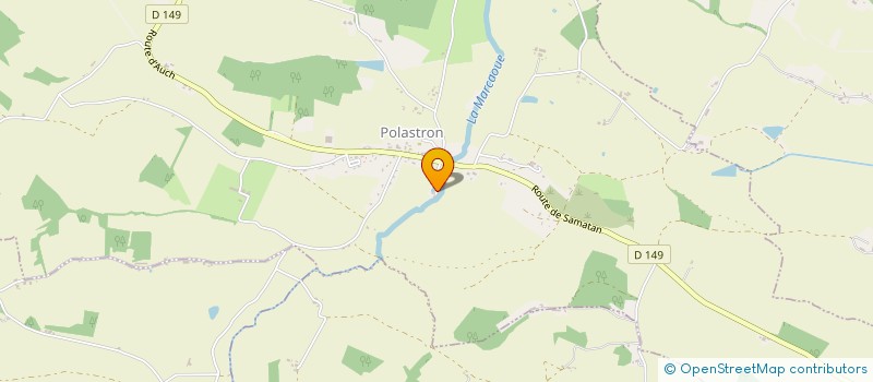 localisation de l'entreprise PETIT WEEK-END  CAZAUX-SAVES