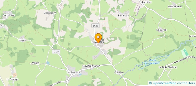 localisation de l'entreprise PETITALOT à SAINT-SULPICE-LE-GUERETOIS