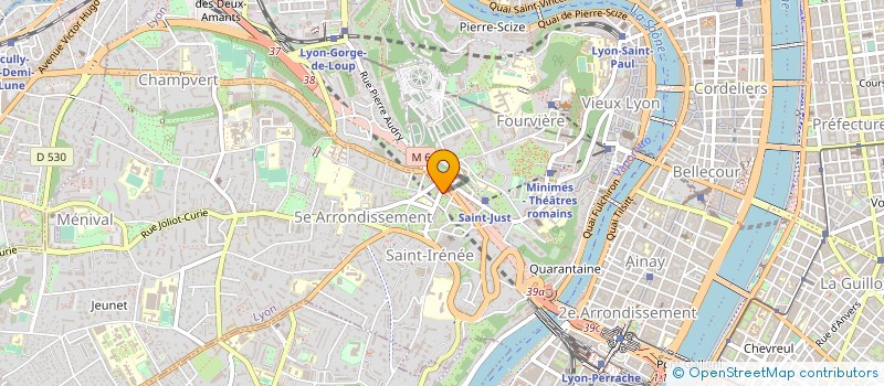 localisation de l'entreprise PETITART à LYON
