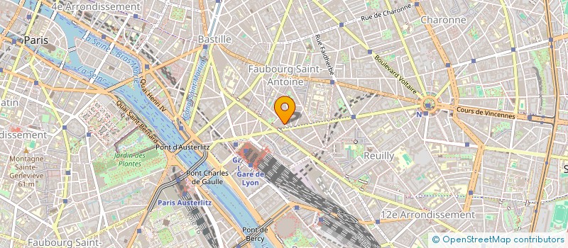 localisation de l'entreprise PETITE AGENCE NOUVELLE  PARIS