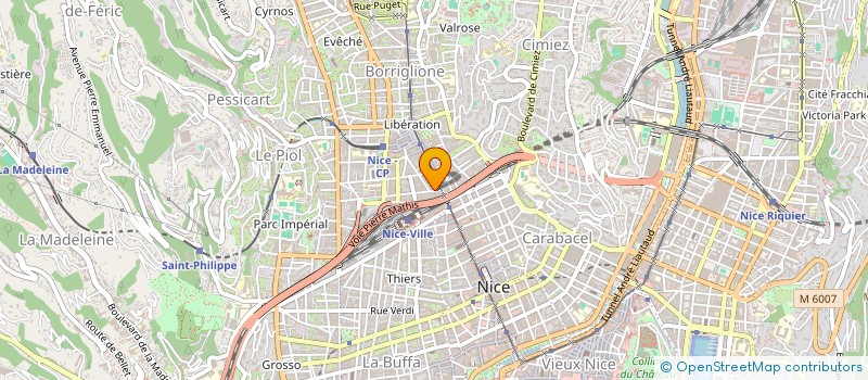 localisation de l'entreprise PETITE BASTIDE à NICE