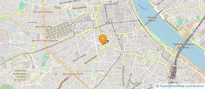 localisation de l'entreprise PETITE BOUCLETTE  BORDEAUX