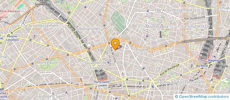 localisation de l'entreprise PETITE CEINTURE  PARIS