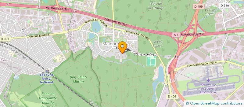 localisation de l'entreprise PETITE DOUDOU  EMERAINVILLE