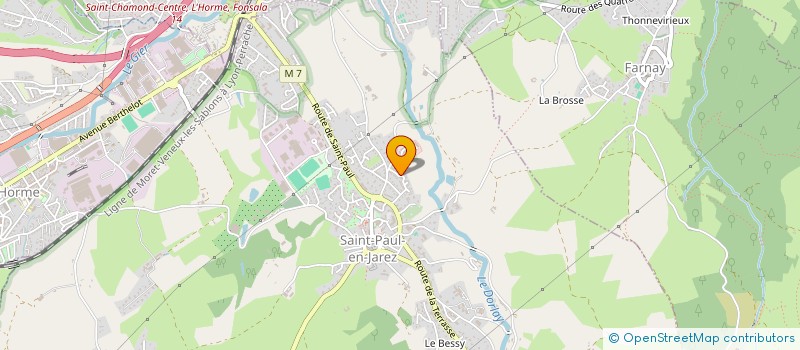 localisation de l'entreprise PETITE ENFANCE NON STOP à SAINT-PAUL-EN-JAREZ