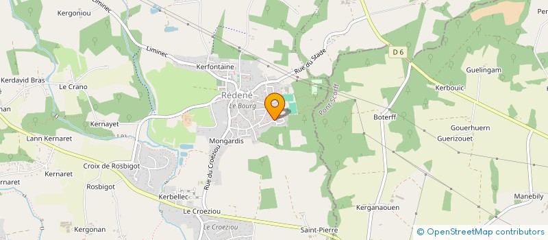 localisation de l'entreprise PETITE ENTITE SCENIQUE DE THEATRE AMATEUR DU COIN (PESTAC)  REDENE