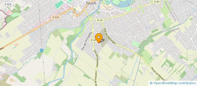 localisation de l'entreprise PETITE FLEURS FPPF  PLAISANCE-DU-TOUCH