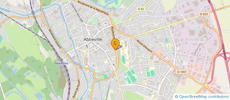 localisation de l'entreprise PETITE GRAINE à ABBEVILLE