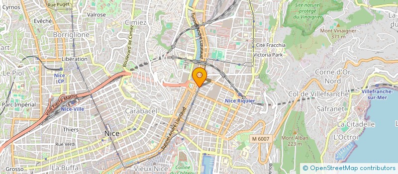 localisation de l'entreprise PETITE LUNE à NICE