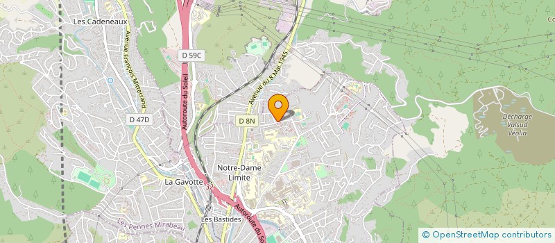 localisation de l'entreprise PETITE LUNE D'ESPOIR à MARSEILLE