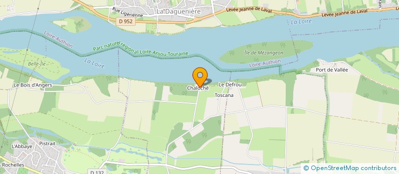 localisation de l'entreprise PETITE MAISON à BRISSAC LOIRE AUBANCE