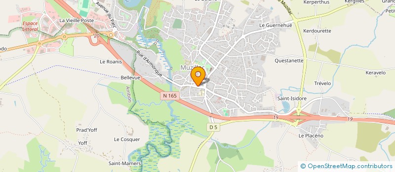 localisation de l'entreprise PETITE MER à MUZILLAC
