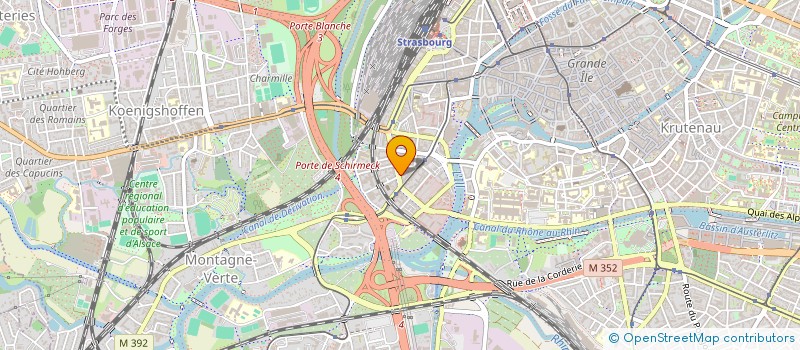 localisation de l'entreprise PETITE NATURE à STRASBOURG