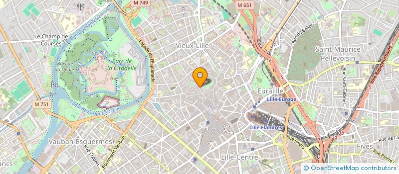 localisation de l'entreprise PETITE NUIT INDIGO à LILLE