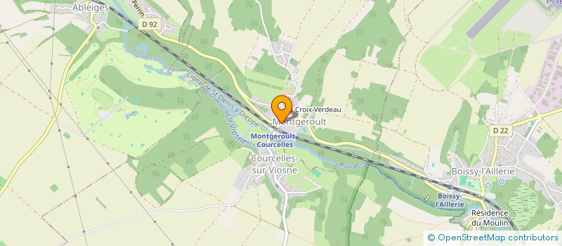 localisation de l'entreprise PETITE OLIVE  MONTGEROULT