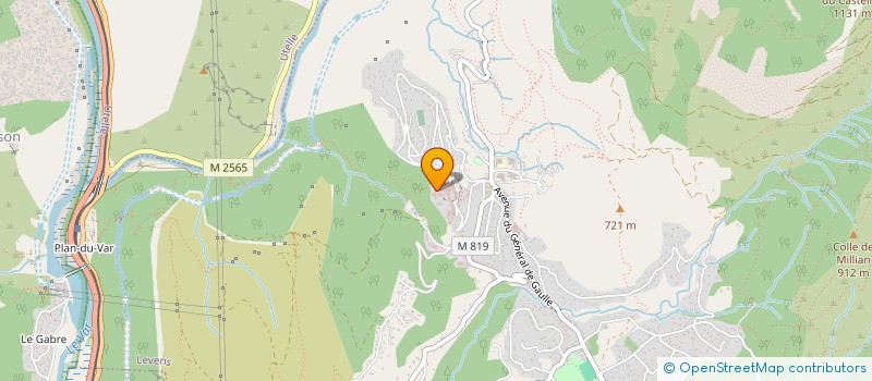 localisation de l'entreprise PETITE PERLE  LEVENS