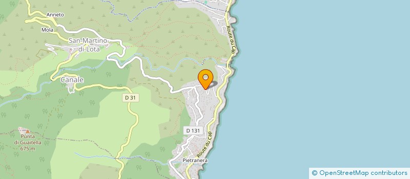 localisation de l'entreprise PETITE POULE ROUSSE  SAN-MARTINO-DI-LOTA