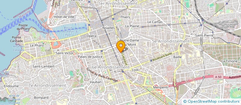 localisation de l'entreprise PETITE SECTION à MARSEILLE