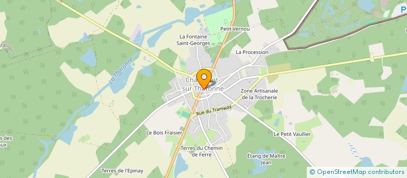 localisation de l'entreprise PETITE SOLOGNE  CHAUMONT-SUR-THARONNE