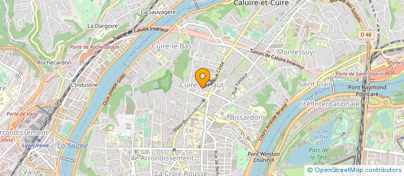 localisation de l'entreprise PETITE SOURCE SHAO YANG  CALUIRE-ET-CUIRE