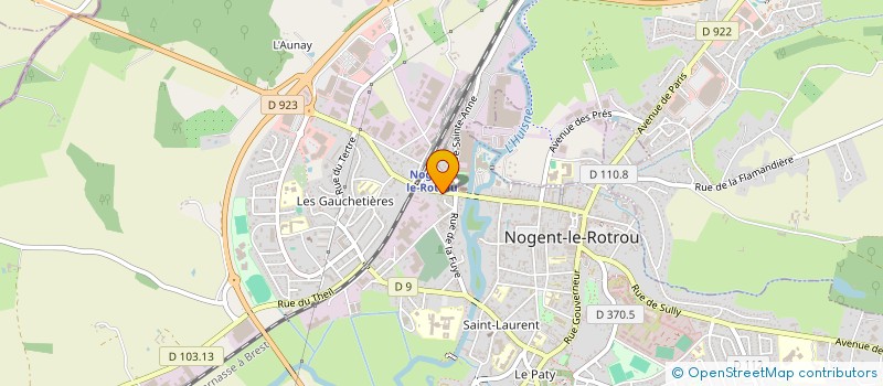 localisation de l'entreprise PETITE SUPERETTE à NOGENT-LE-ROTROU