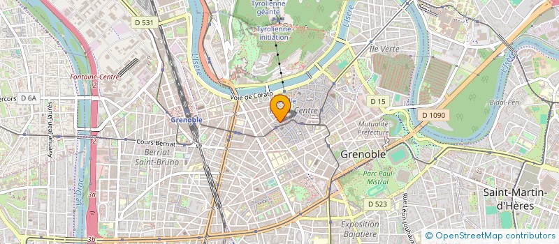 localisation de l'entreprise PETITE TEMPETE à GRENOBLE