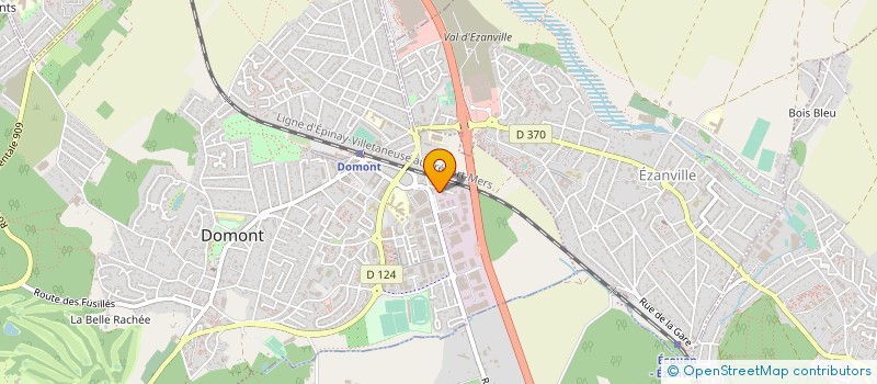 localisation de l'entreprise PETITE TOLERIE DE PRECISION à DOMONT