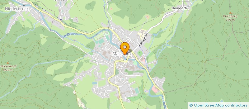 localisation de l'entreprise PETITE VENISE  MASEVAUX-NIEDERBRUCK