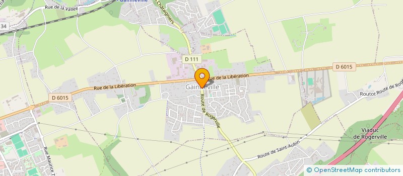 localisation de l'entreprise PETITES BULLES D'AMOUR  GAINNEVILLE