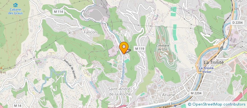 localisation de l'entreprise PETITES CREAS D'HELENE  SAINT-ANDRE-DE-LA-ROCHE