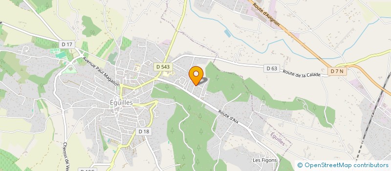 localisation de l'entreprise PETITES FOURQUES à EGUILLES
