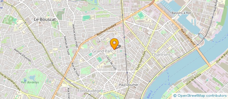 localisation de l'entreprise PETITES MAINS DU GRAND PARC 1  BORDEAUX