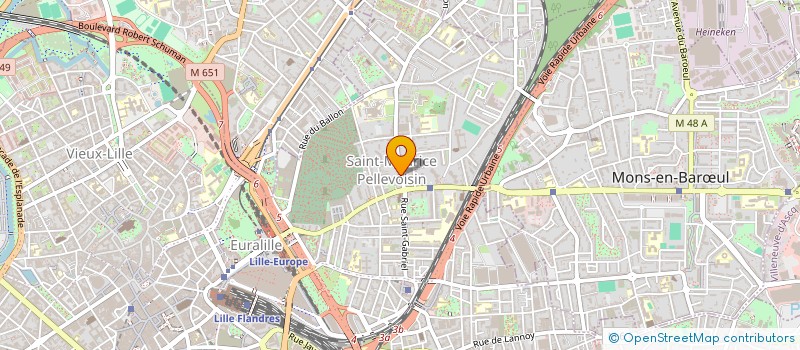 localisation de l'entreprise PETITES SOEURS DE L ASSOMPTION à LILLE