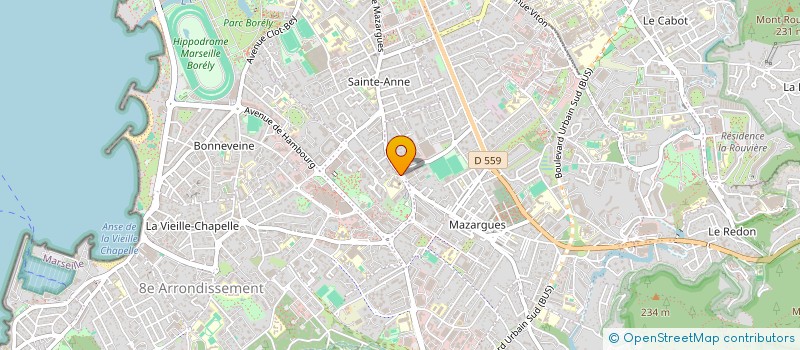 localisation de l'entreprise PETITES SOEURS DES PAUVRES à MARSEILLE