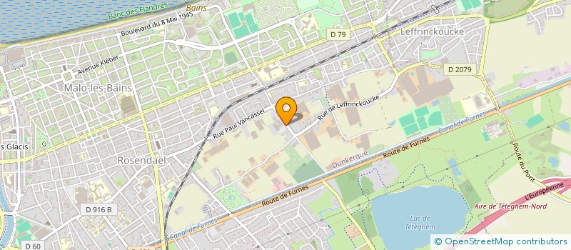 localisation de l'entreprise PETITES SOEURS DES PAUVRES à DUNKERQUE