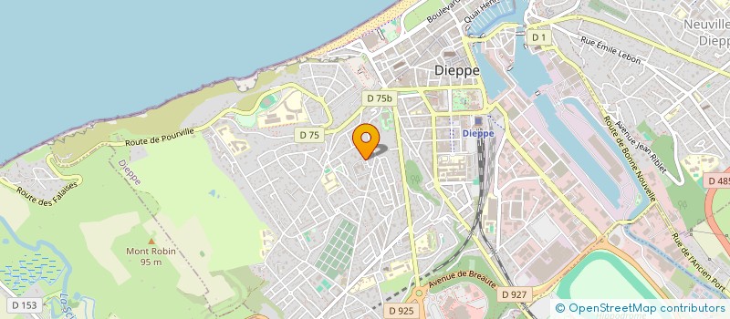 localisation de l'entreprise PETITES SOEURS DES PAUVRES à DIEPPE