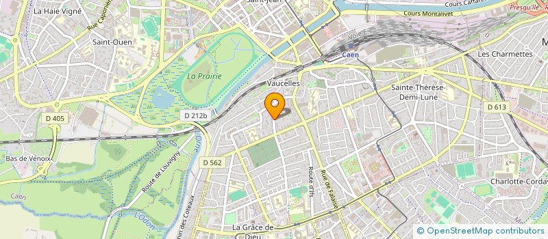 localisation de l'entreprise PETITES SOEURS DES PAUVRES à CAEN
