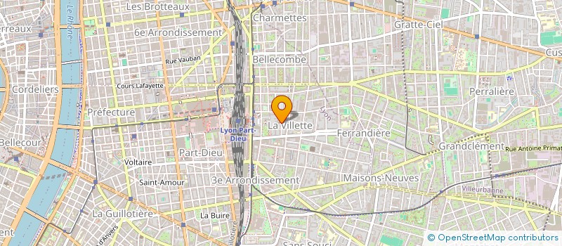 localisation de l'entreprise PETITES SOEURS DES PAUVRES à LYON