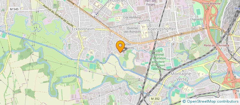 localisation de l'entreprise PETITES SOEURS DES PAUVRES à STRASBOURG