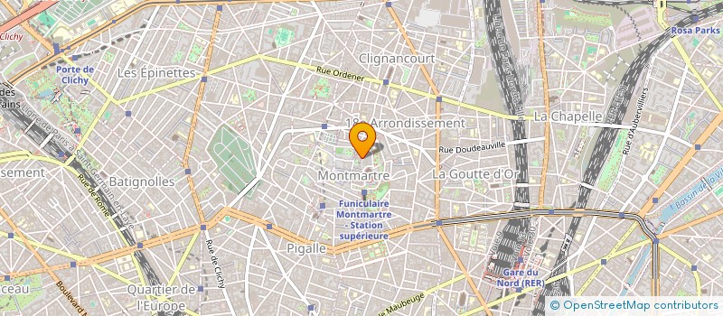 localisation de l'entreprise PETITES SOEURS DOMINICAINES  PARIS