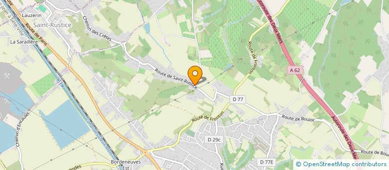 localisation de l'entreprise PETITETOILE  CASTELNAU-D'ESTRETEFONDS